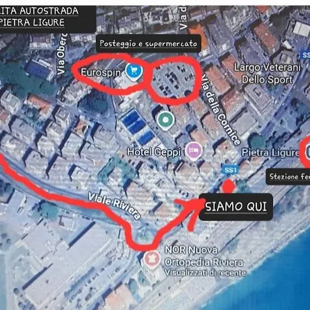 Casa Della Stazione A 100m Dal Mare, Spazio Per Bici Appartement